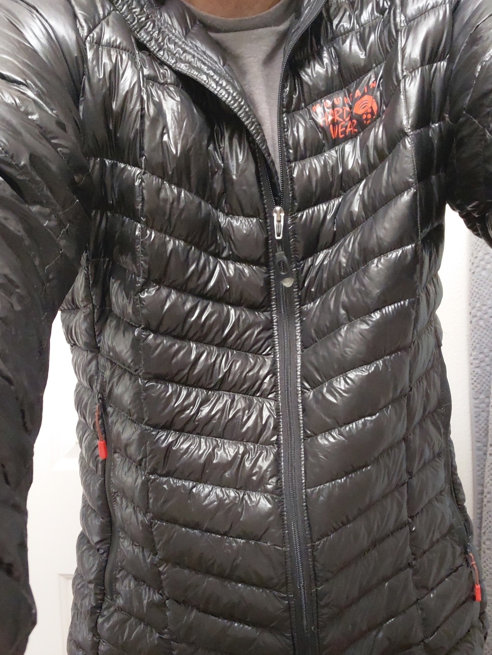 Men's Black Quilted Lightweight Jacket